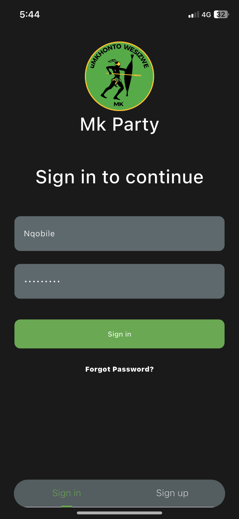 The MK Party App