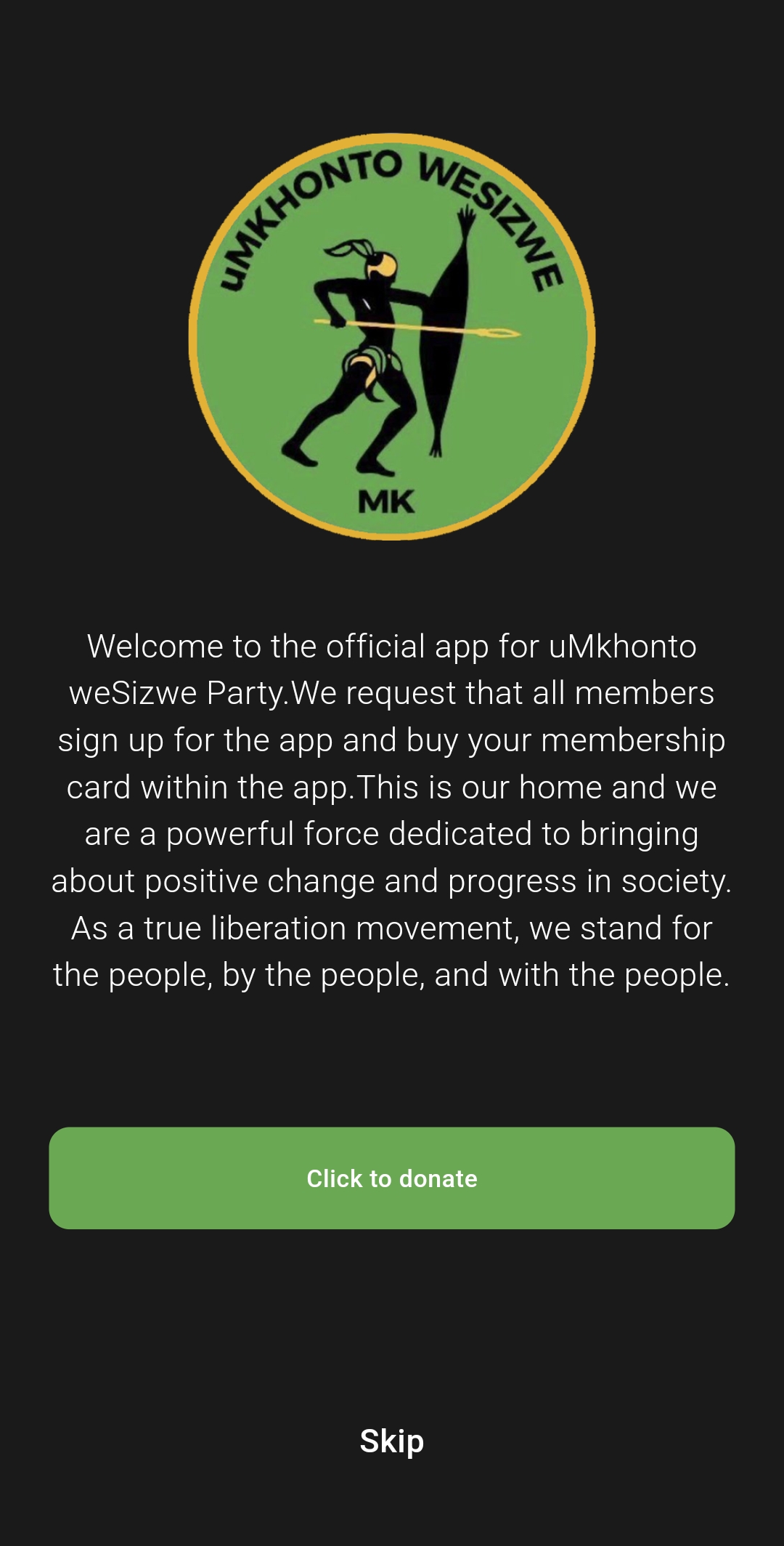 The MK Party App